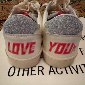 Authenticic golden goose crystal ball stars. Limited . Valentine’s Day !!